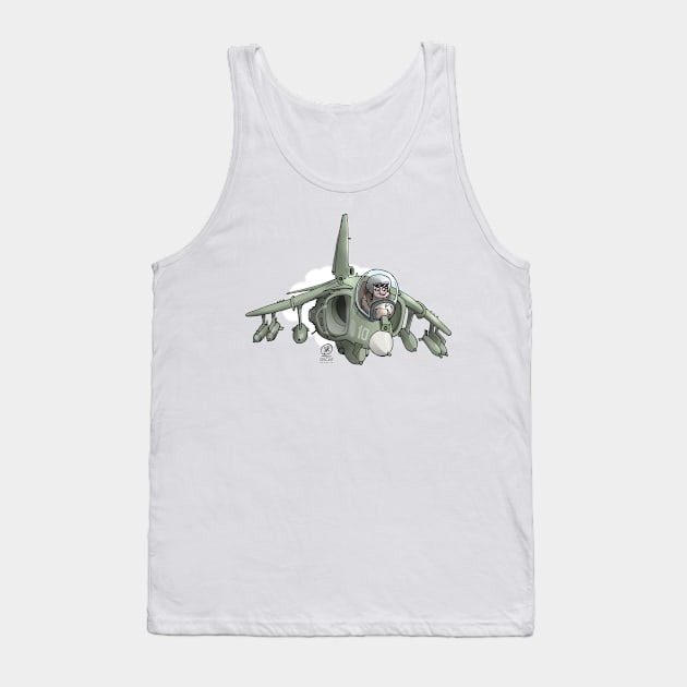 Harrier plane Tank Top by oscarsanchez